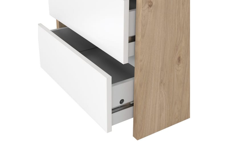 Varun Sängbord 52 cm - Vit - Möbler - Bord & matgrupp - Avlastningsbord & sidobord - Sängbord & nattduksbord