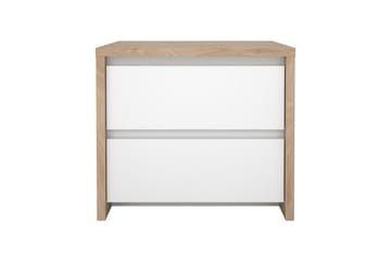 Varun Sängbord 52 cm - Vit - Möbler - Bord & matgrupp - Avlastningsbord & sidobord - Sängbord & nattduksbord