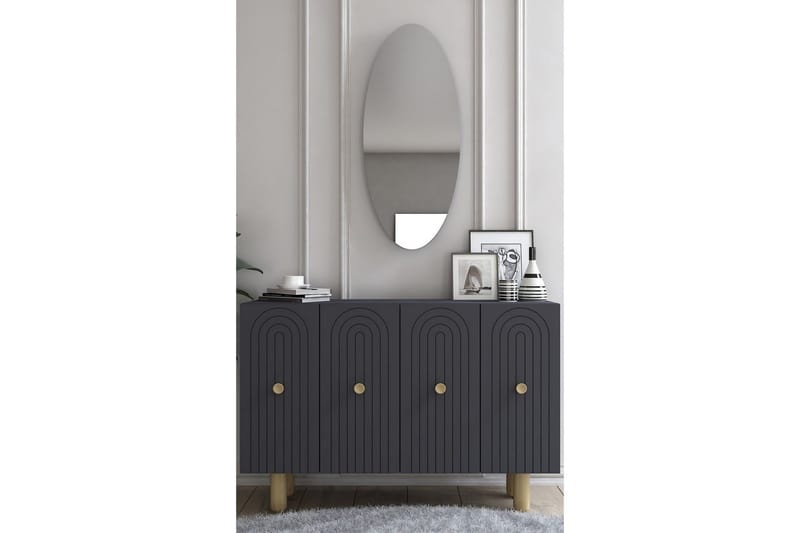 Velorae Konsollbord 120 cm - Antracit - Möbler - Bord & matgrupp - Avlastningsbord & sidobord - Konsolbord & hallbord