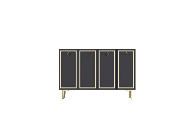 Velorae Konsollbord 120 cm - Antracit/Guld - Möbler - Bord & matgrupp - Avlastningsbord & sidobord - Konsolbord & hallbord