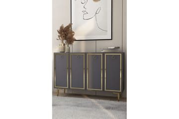 Velorae Konsollbord 120 cm - Antracit/Guld - Möbler - Bord & matgrupp - Avlastningsbord & sidobord - Konsolbord & hallbord