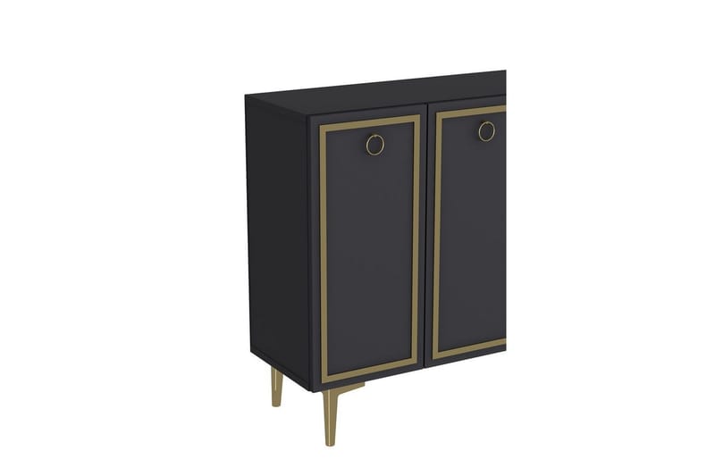 Velorae Konsollbord 120 cm - Antracit/Guld - Möbler - Bord & matgrupp - Avlastningsbord & sidobord - Konsolbord & hallbord