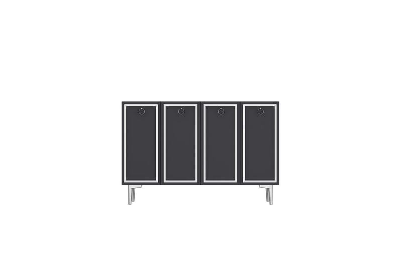 Velorae Konsollbord 120 cm, Antracit/Silver