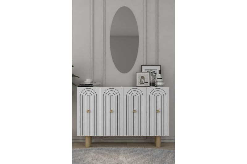 Velorae Konsollbord 120 cm - Vit - Möbler - Bord & matgrupp - Avlastningsbord & sidobord - Konsolbord & hallbord