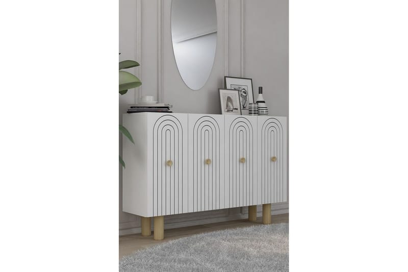 Velorae Konsollbord 120 cm - Vit - Möbler - Bord & matgrupp - Avlastningsbord & sidobord - Konsolbord & hallbord