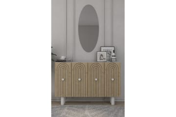 Velorae Konsollbord 120 cm - Vit/Ek - Möbler - Bord & matgrupp - Avlastningsbord & sidobord - Konsolbord & hallbord