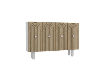 Velorae Konsollbord 120 cm - Vit/Ek - Möbler - Bord & matgrupp - Avlastningsbord & sidobord - Konsolbord & hallbord