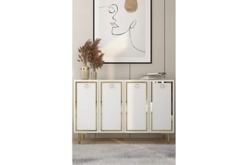 Velorae Konsollbord 120 cm - Vit/Guld - Möbler - Bord & matgrupp - Avlastningsbord & sidobord - Konsolbord & hallbord