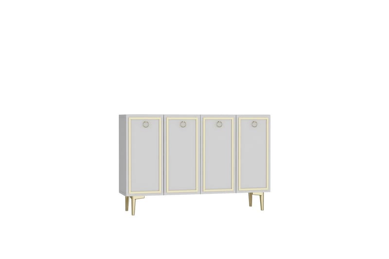 Velorae Konsollbord 120 cm - Vit/Guld - Möbler - Bord & matgrupp - Avlastningsbord & sidobord - Konsolbord & hallbord