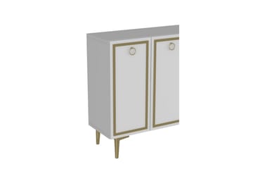 Velorae Konsollbord 120 cm - Vit/Guld - Möbler - Bord & matgrupp - Avlastningsbord & sidobord - Konsolbord & hallbord