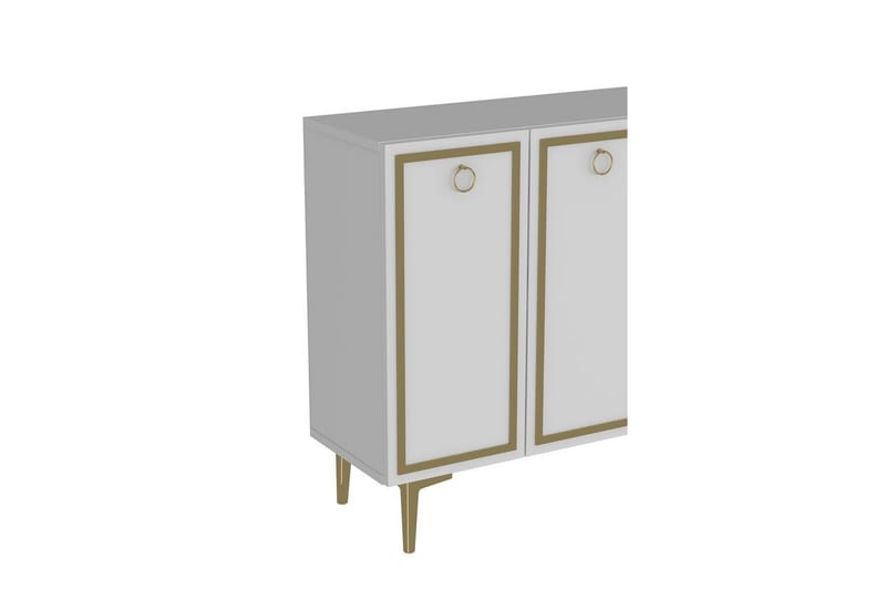 Velorae Konsollbord 120 cm - Vit/Guld - Möbler - Bord & matgrupp - Avlastningsbord & sidobord - Konsolbord & hallbord