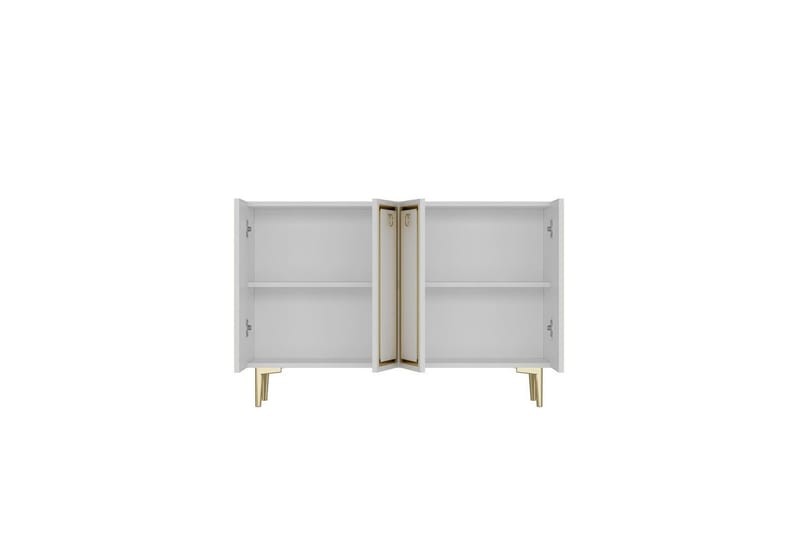 Velorae Konsollbord 120 cm - Vit/Guld - Möbler - Bord & matgrupp - Avlastningsbord & sidobord - Konsolbord & hallbord
