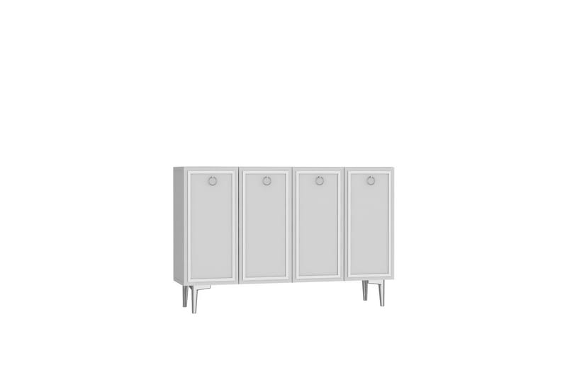 Velorae Konsollbord 120 cm - Vit/Silver - Möbler - Bord & matgrupp - Avlastningsbord & sidobord - Konsolbord & hallbord