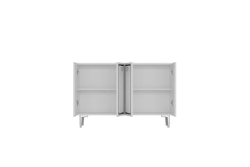 Velorae Konsollbord 120 cm - Vit/Silver - Möbler - Bord & matgrupp - Avlastningsbord & sidobord - Konsolbord & hallbord