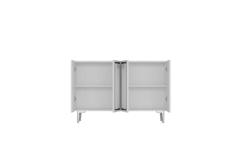 Velorae Konsollbord 120 cm - Vit/Silver - Möbler - Bord & matgrupp - Avlastningsbord & sidobord - Konsolbord & hallbord