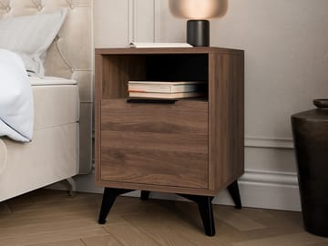 Vemdalen Sängbord 44 cm - brun - Möbler - Bord & matgrupp - Avlastningsbord & sidobord - Sängbord & nattduksbord