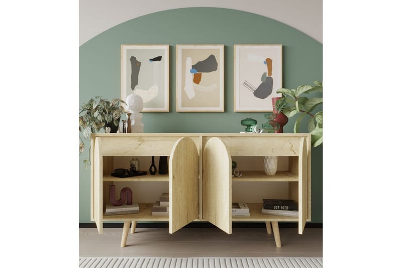 Venezia Konsollbord 150 cm - Brun - Möbler - Bord & matgrupp - Avlastningsbord & sidobord - Konsolbord & hallbord