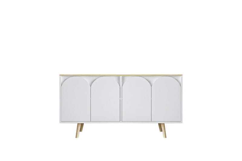 Venezia Konsollbord 150 cm, Brun/Vit