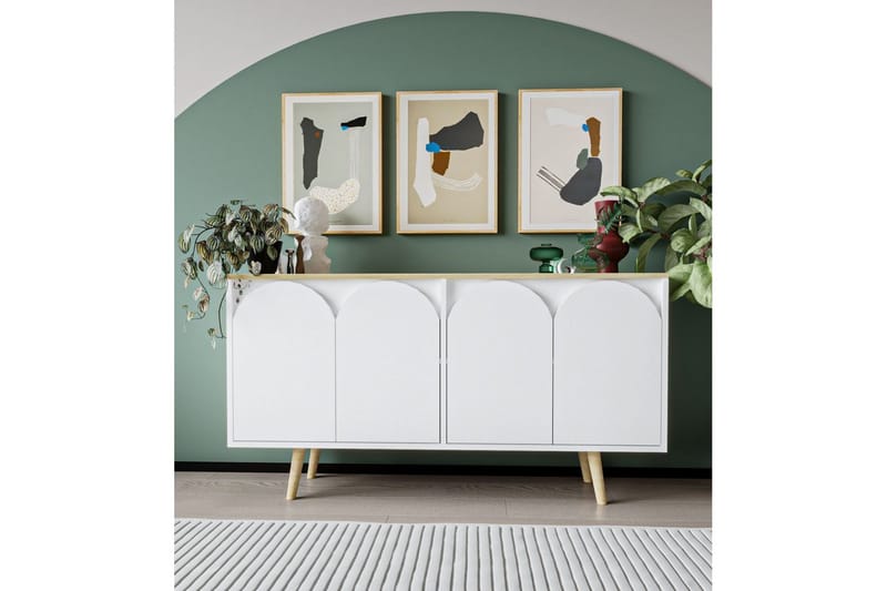 Venezia Konsollbord 150 cm - Brun/Vit - Möbler - Bord & matgrupp - Avlastningsbord & sidobord - Konsolbord & hallbord