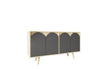 Venezia Konsollbord 150x150 cm - Brun/Antracit - Möbler - Bord & matgrupp - Avlastningsbord & sidobord - Konsolbord & hallbord