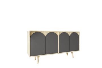 Venezia Konsollbord 150x150 cm - Brun/Antracit - Möbler - Bord & matgrupp - Avlastningsbord & sidobord - Konsolbord & hallbord