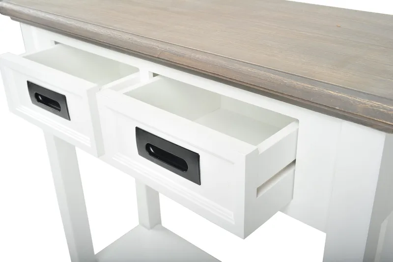 Verdell Konsollbord 76 cm - Vit - Möbler - Bord & matgrupp - Avlastningsbord & sidobord - Konsolbord & hallbord