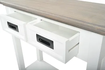 Verdell Konsollbord 76 cm - Vit - Möbler - Bord & matgrupp - Avlastningsbord & sidobord - Konsolbord & hallbord