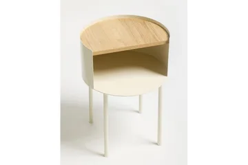 Veyric Sidobord 40 cm - Cream - Möbler - Bord & matgrupp - Avlastningsbord & sidobord - Lampbord & sidobord