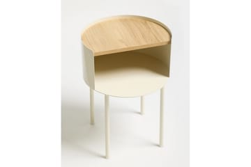 Veyric Sidobord 40 cm - Cream - Möbler - Bord & matgrupp - Avlastningsbord & sidobord - Lampbord & sidobord