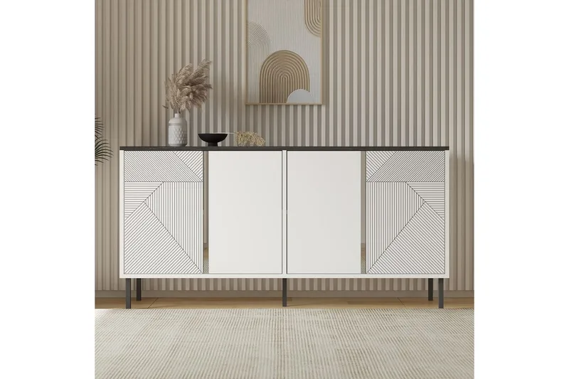 Veyricon Konsollbord 150 cm - Vit - Möbler - Bord & matgrupp - Avlastningsbord & sidobord - Konsolbord & hallbord