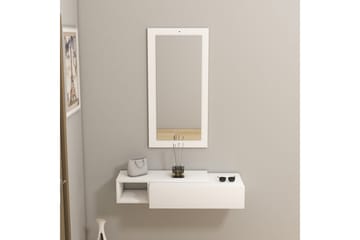 Vien Sidobord 82 cm - Vit - Möbler - Bord & matgrupp - Avlastningsbord & sidobord - Lampbord & sidobord