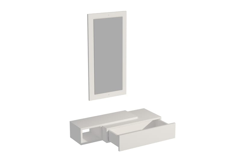 Vien Sidobord 82 cm - Vit - Möbler - Bord & matgrupp - Avlastningsbord & sidobord - Lampbord & sidobord