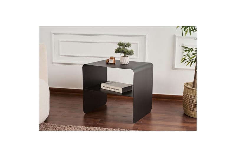 Vino Sidobord 45 cm - Svart - Möbler - Bord & matgrupp - Avlastningsbord & sidobord - Lampbord & sidobord