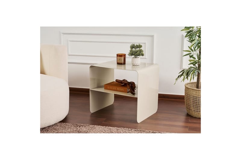 Vino Sidobord 45 cm - Taupe - Möbler - Bord & matgrupp - Avlastningsbord & sidobord - Lampbord & sidobord