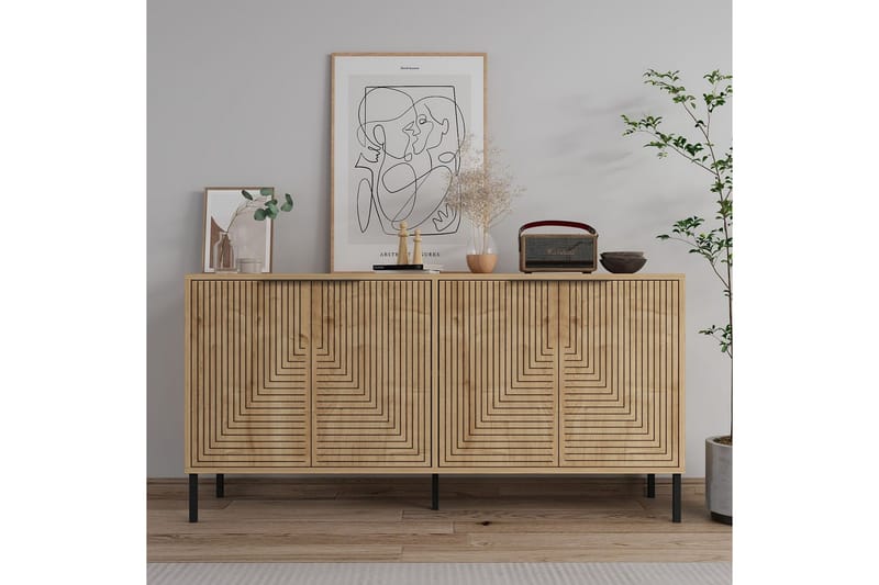 Vionis Konsollbord 150 cm - Ek - Möbler - Bord & matgrupp - Avlastningsbord & sidobord - Konsolbord & hallbord