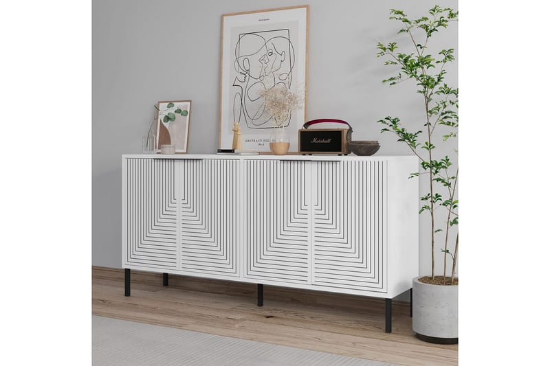 Vionis Konsollbord 150 cm - Vit - Möbler - Bord & matgrupp - Avlastningsbord & sidobord - Konsolbord & hallbord