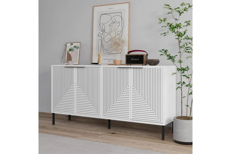 Vionis Konsollbord 150 cm - Vit - Möbler - Bord & matgrupp - Avlastningsbord & sidobord - Konsolbord & hallbord