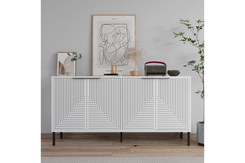 Vionis Konsollbord 150 cm, Vit