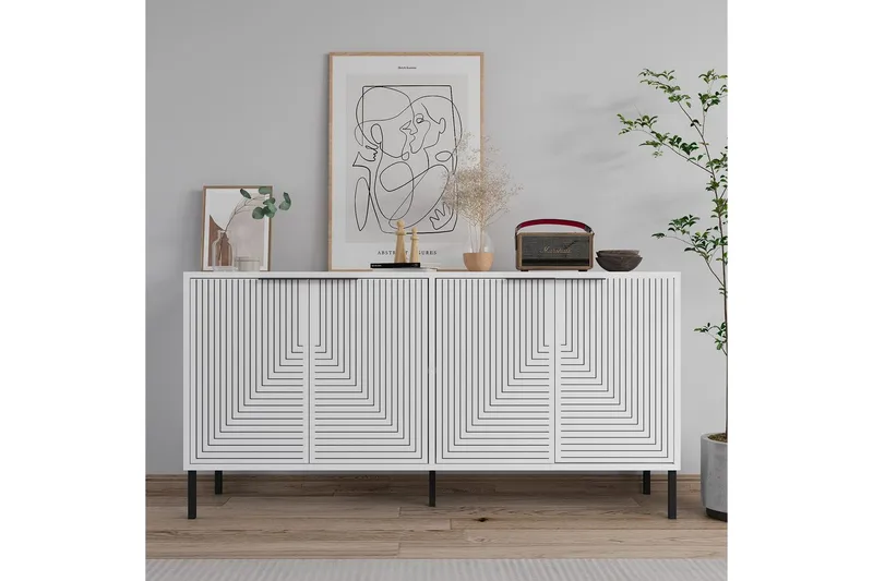 Vionis Konsollbord 150 cm, Vit