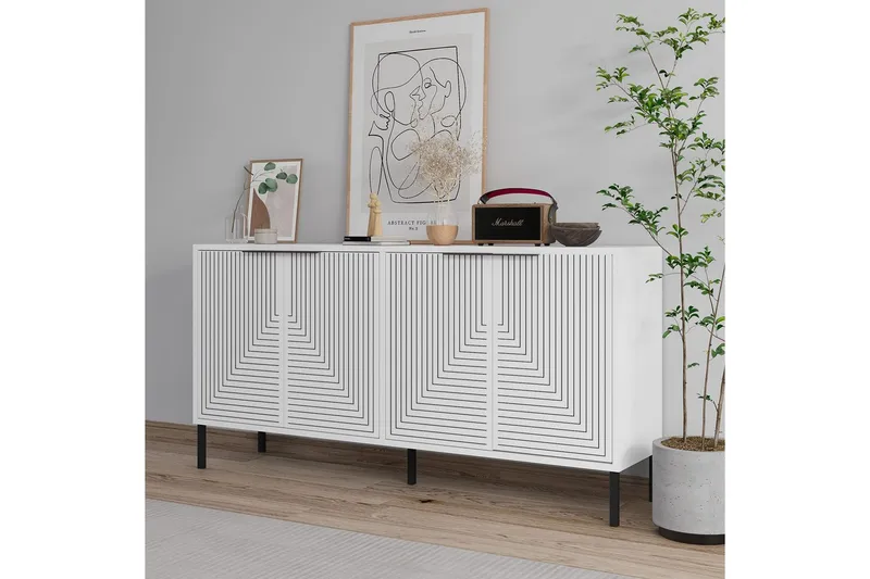 Vionis Konsollbord 150 cm - Vit - Möbler - Bord & matgrupp - Avlastningsbord & sidobord - Konsolbord & hallbord