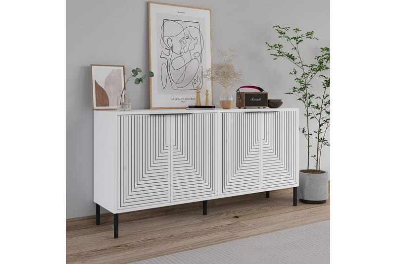 Vionis Konsollbord 150 cm - Vit - Möbler - Bord & matgrupp - Avlastningsbord & sidobord - Konsolbord & hallbord