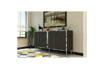 Virdel Konsollbord 150 cm - Silver/Antracit - Möbler - Bord & matgrupp - Avlastningsbord & sidobord - Konsolbord & hallbord