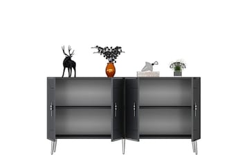 Virdel Konsollbord 150 cm - Silver/Antracit - Möbler - Bord & matgrupp - Avlastningsbord & sidobord - Konsolbord & hallbord