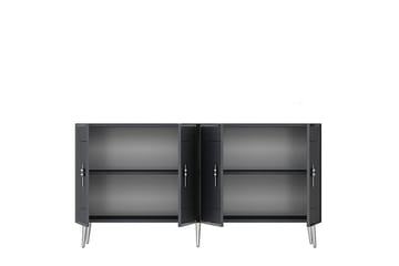 Virdel Konsollbord 150 cm - Silver/Antracit - Möbler - Bord & matgrupp - Avlastningsbord & sidobord - Konsolbord & hallbord