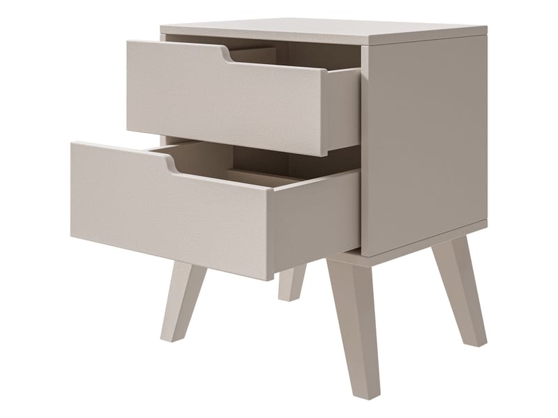 Virello Sängbord 45 cm - beige - Möbler - Bord & matgrupp - Avlastningsbord & sidobord - Sängbord & nattduksbord