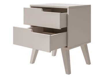 Virello Sängbord 45 cm - brun - Möbler - Bord & matgrupp - Avlastningsbord & sidobord - Sängbord & nattduksbord