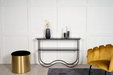 Wavy Avlastningsbord 117 cm - Svart - Möbler - Bord & matgrupp - Avlastningsbord & sidobord - Konsolbord & hallbord