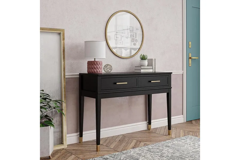 Westerleigh Konsollbord 105 cm Svart - CosmoLiving - Möbler - Bord & matgrupp - Avlastningsbord & sidobord - Konsolbord & hallbord
