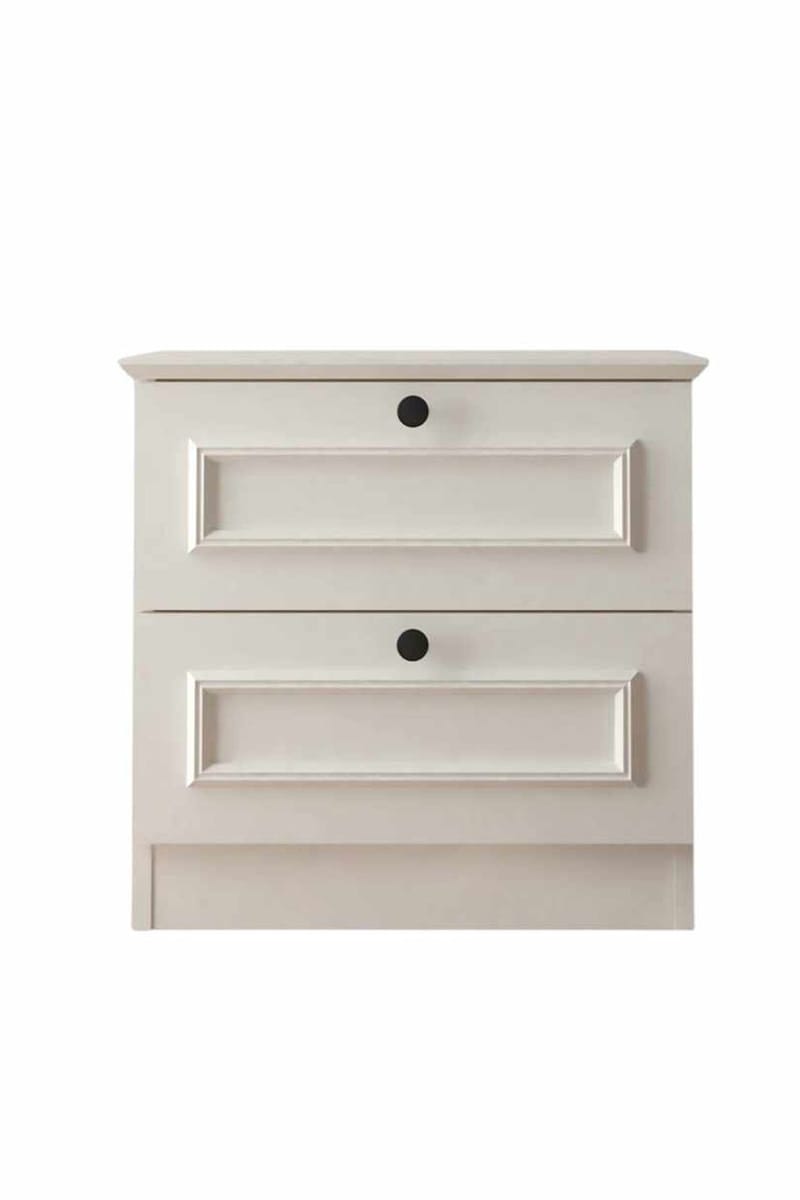 Wonthaggi Nattduksbord 52 cm, Vit