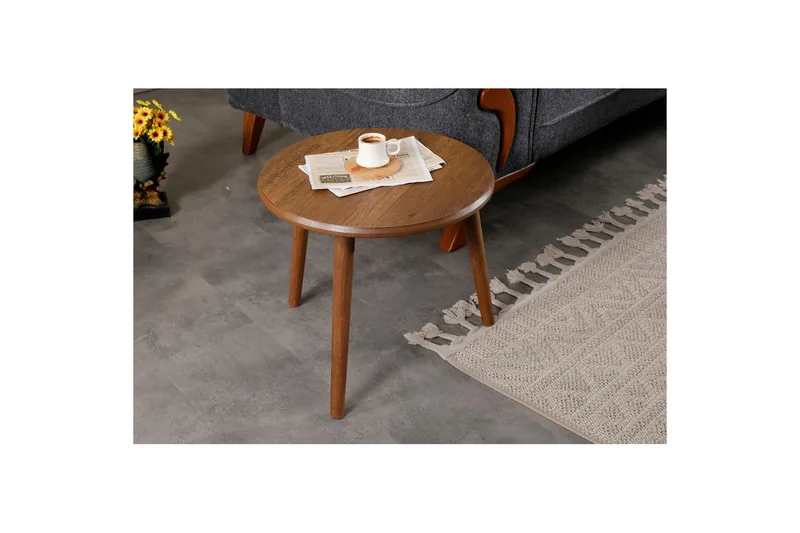 Zalvar Satsbord 100 cm - Sand - Möbler - Bord & matgrupp - Avlastningsbord & sidobord - Satsbord